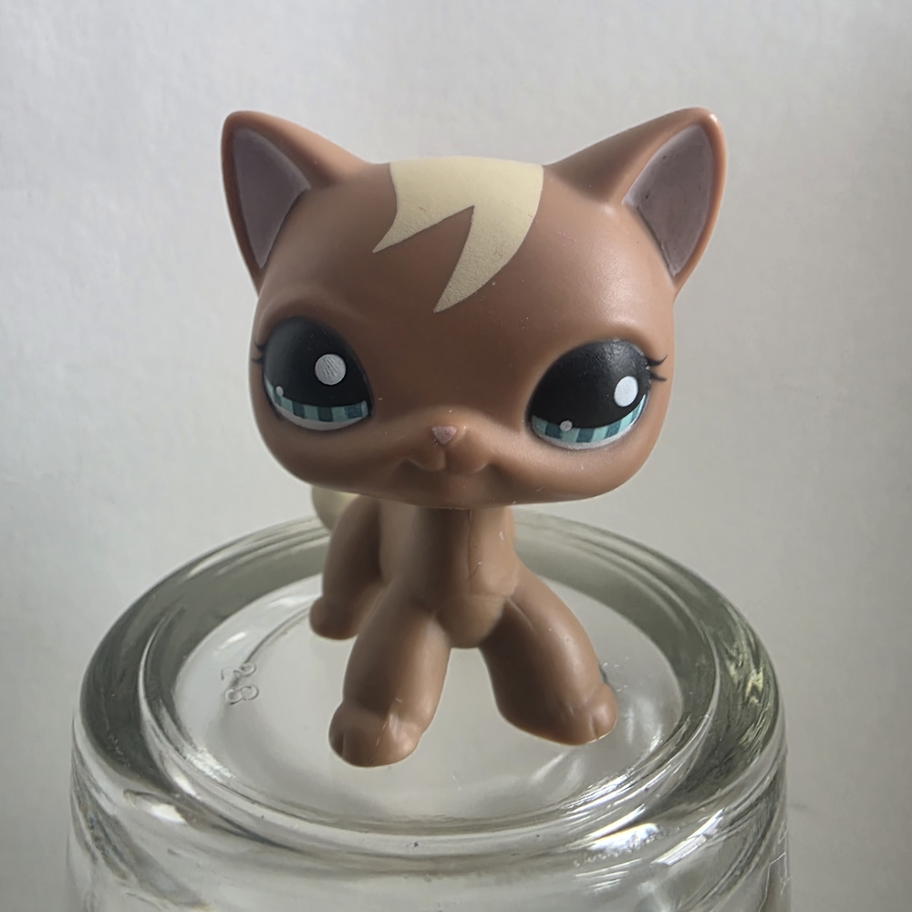 LITTLEST PET SHOP LPS #1170 HASBRO CAT EUROPEAN CAT FAKE REPLICA